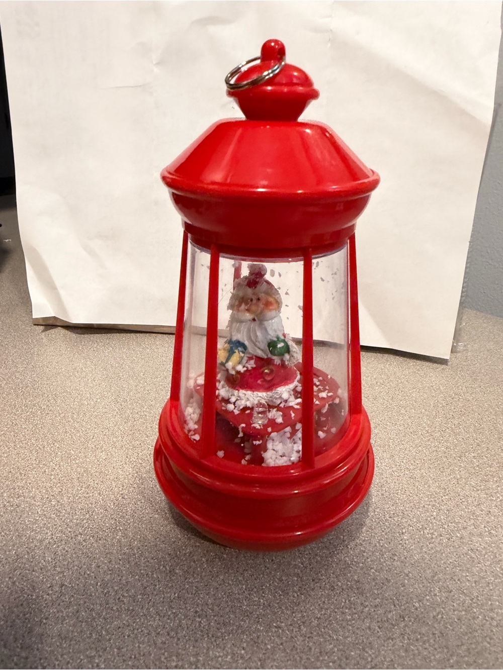 Pier one imports Christmas decor Santa ornament